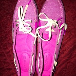Women’s Pink Sperry’s